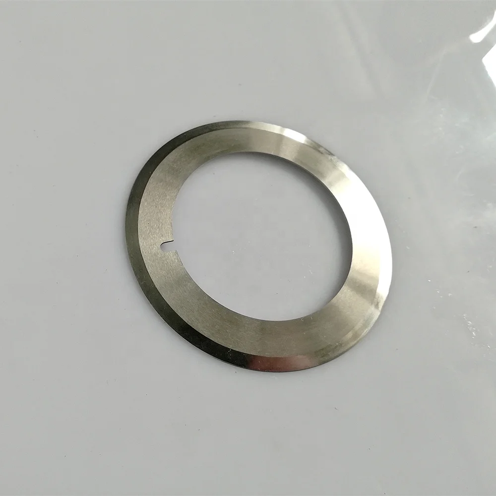 Custom Stable Quality High Efficiency Tool Steel Round Factory Direct Sale Slitting Blades