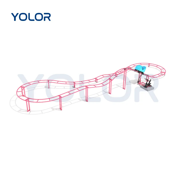 Mini carnival rides parents powered kid small riding roller coaster theme park unpower roller coaster for sale
