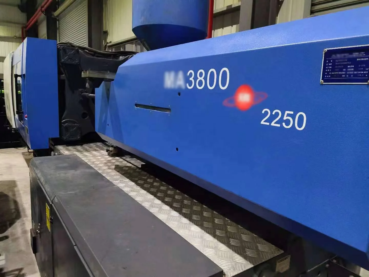 used rc precision 380 ton servo motor plastic injection molding machine for Fruit basket and Vegetable basket