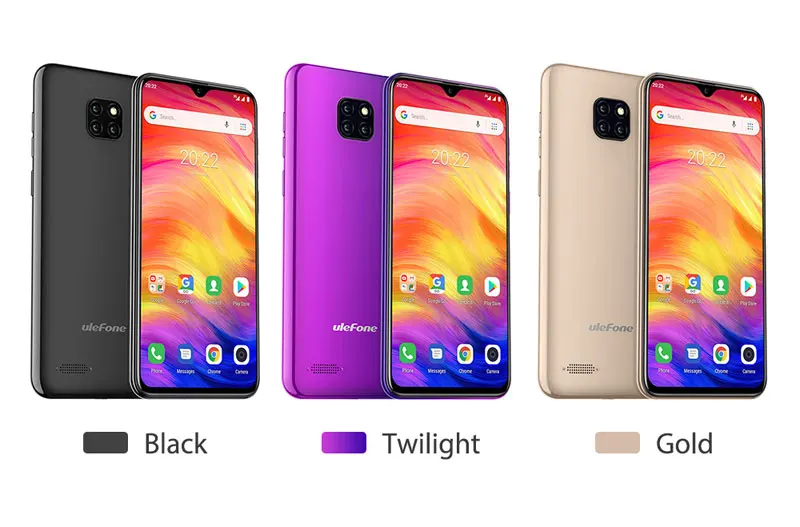 
WCDMA 3g Android Phone Ulefone Note 7 1GB 16GB 4 C amera Phone 6.1inch 3500mAh Dual SIM Cell Phones Smartphones Android 