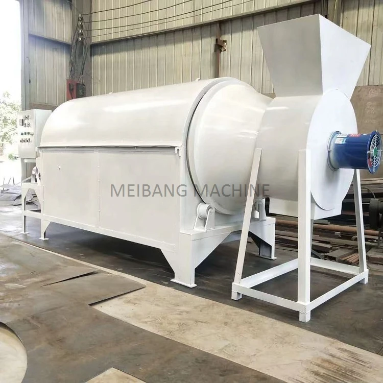 MB leaves powder beer dregs coffee bean paprika rotary dryer high capacity agricultural rotary drum dryer