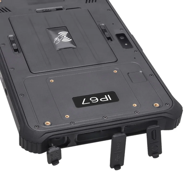 10 Inch 1000 Nits Screen IP67 Waterproof Industrial RS232 4G LTE GNSS RTK Windows 10 Rugged Tablet