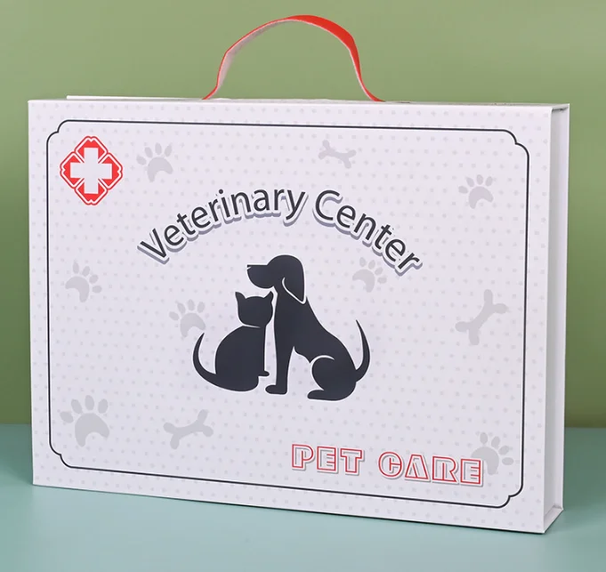 New Wooden Toys Pretend Play Doctor Kit Toys Early Educational Wooden Toys  Doctor Pretend Play Kit for pets