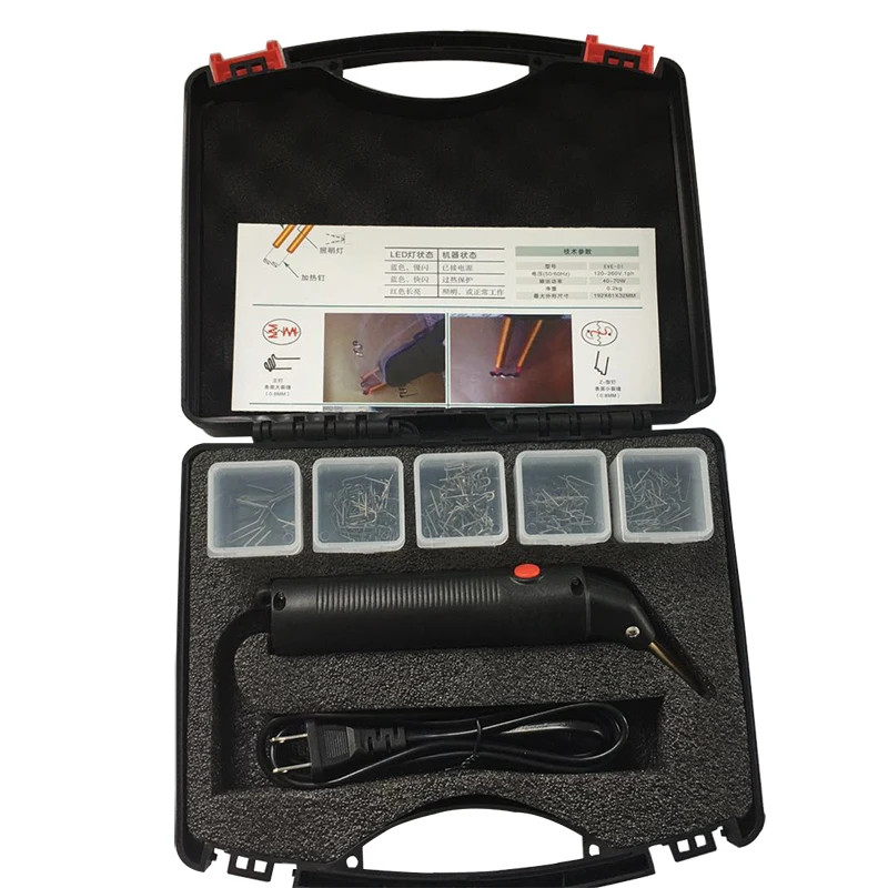 Professional Wholesale 220V Car Bumper Plastic Welding Machine Hot Stapler Plastic Welding Gun