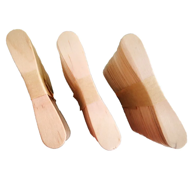 Одноразовая деревянная ложка для мороженого
