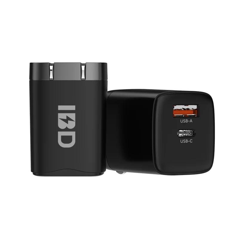  2021 2020 Newest 20w Pd Charger & Qc3.0 Dual Usb Power Adapter Travel Wall For