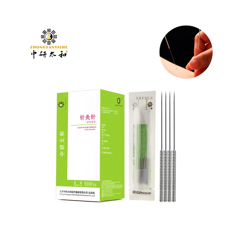 Factory Price Disposable Sterile Stainless Steel Tony Brand Acupuncture Needles Eacu Acupuncture Needles