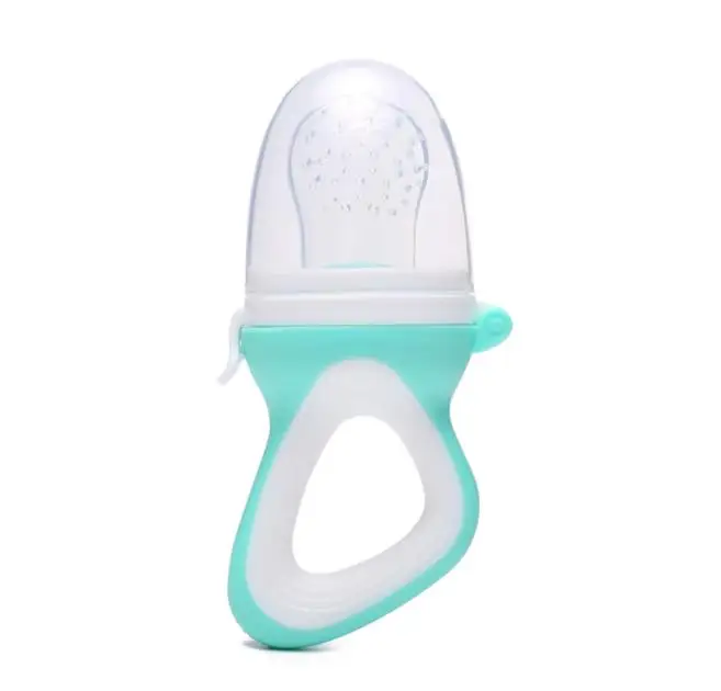 100% Food Grade Silicone Infant Training Teether Baby Fresh Food Feeders BPA Free Baby Feeder