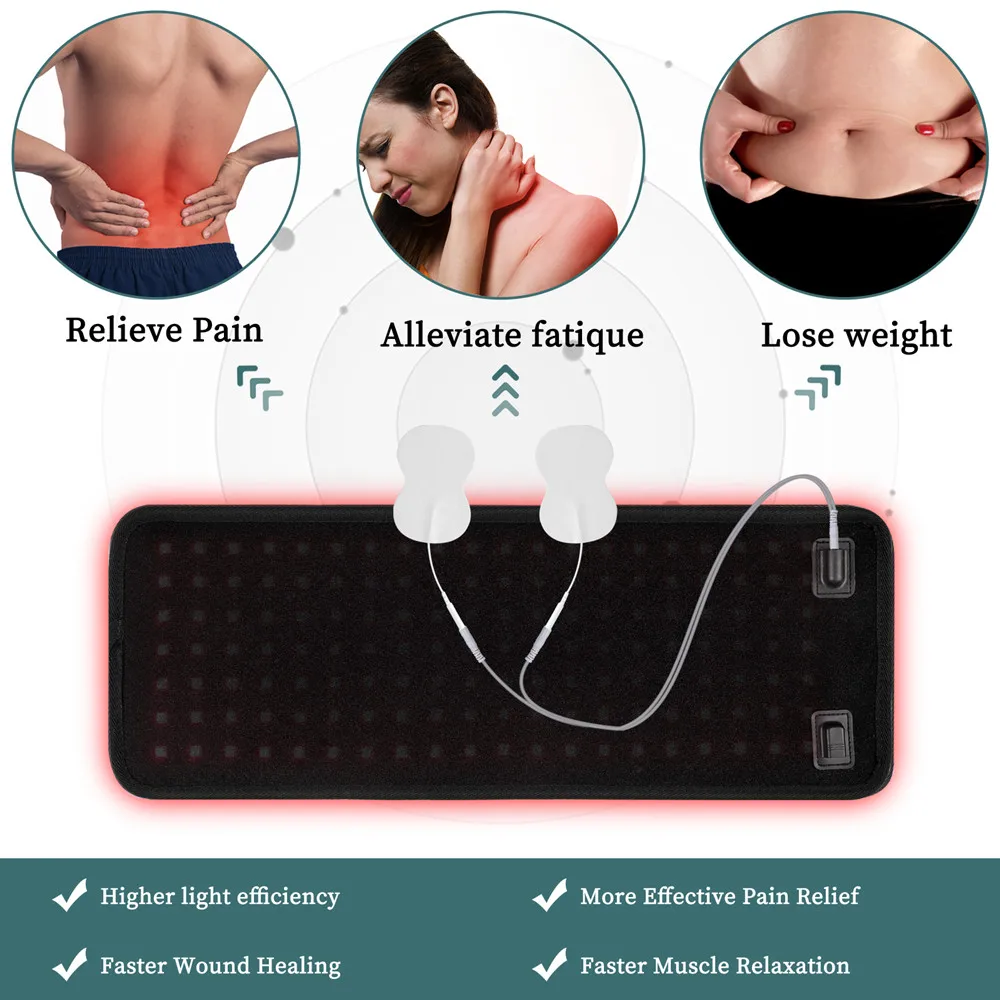 red light therapy 660nm 850nm infrared full body led pain relief red light therapy equipment