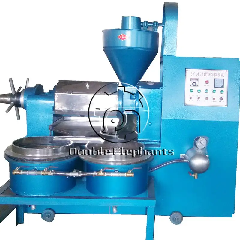 6YL-120A Auto canola peanut soybean oil making oil expeller machine