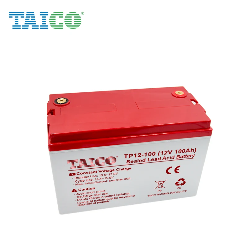  Гелевая батарея TAICO 12 В Agm 100 Ач 120 Ritar Высококачественная