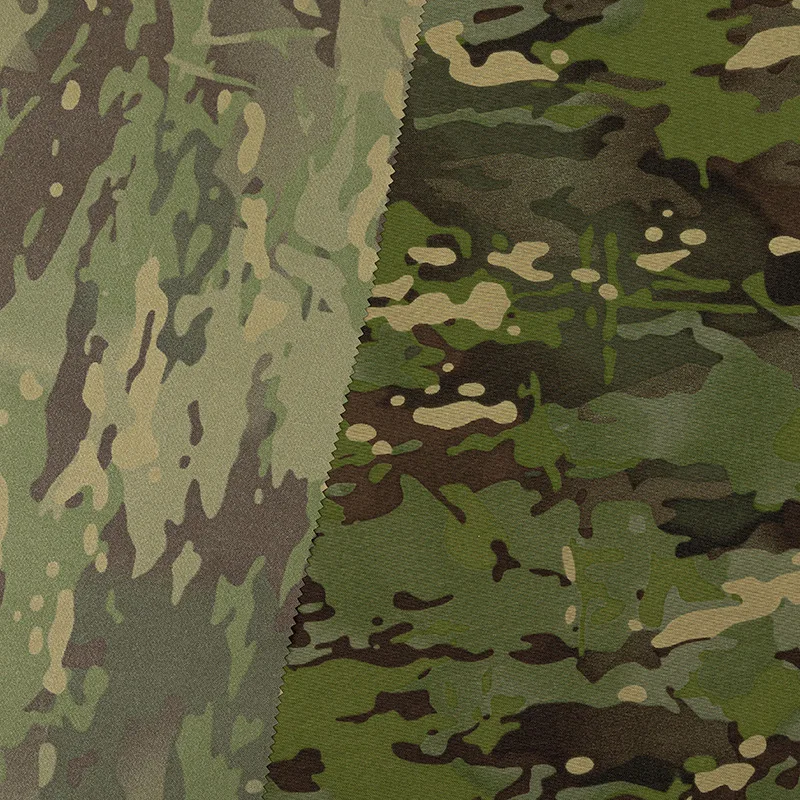 Outdoor Uniform 530D Nylon Camouflage Cordura Waterproof Printed Luggage Oxford Fabrics