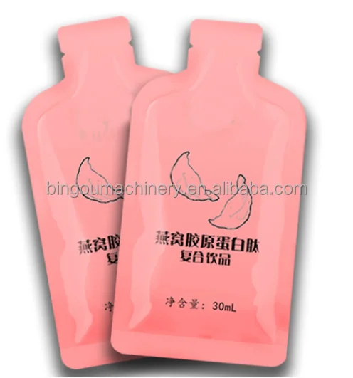 Most Popular Full Automatic Special Sachet Filing Liquid Packing Machine Irregular Shaped Bags liquid 2.5 gr pack machine