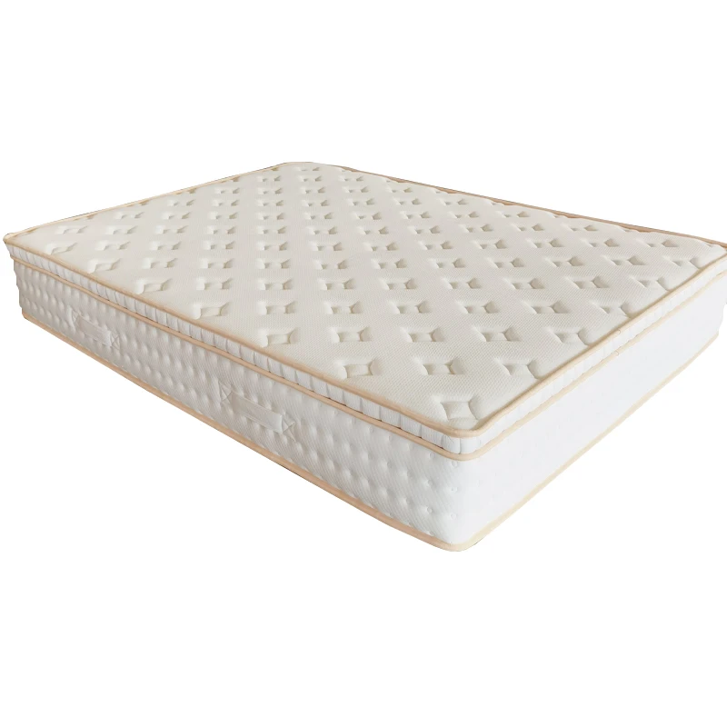 Wholesale hotel can remove and wash skin protection ridge mattress spring memory foam mattress