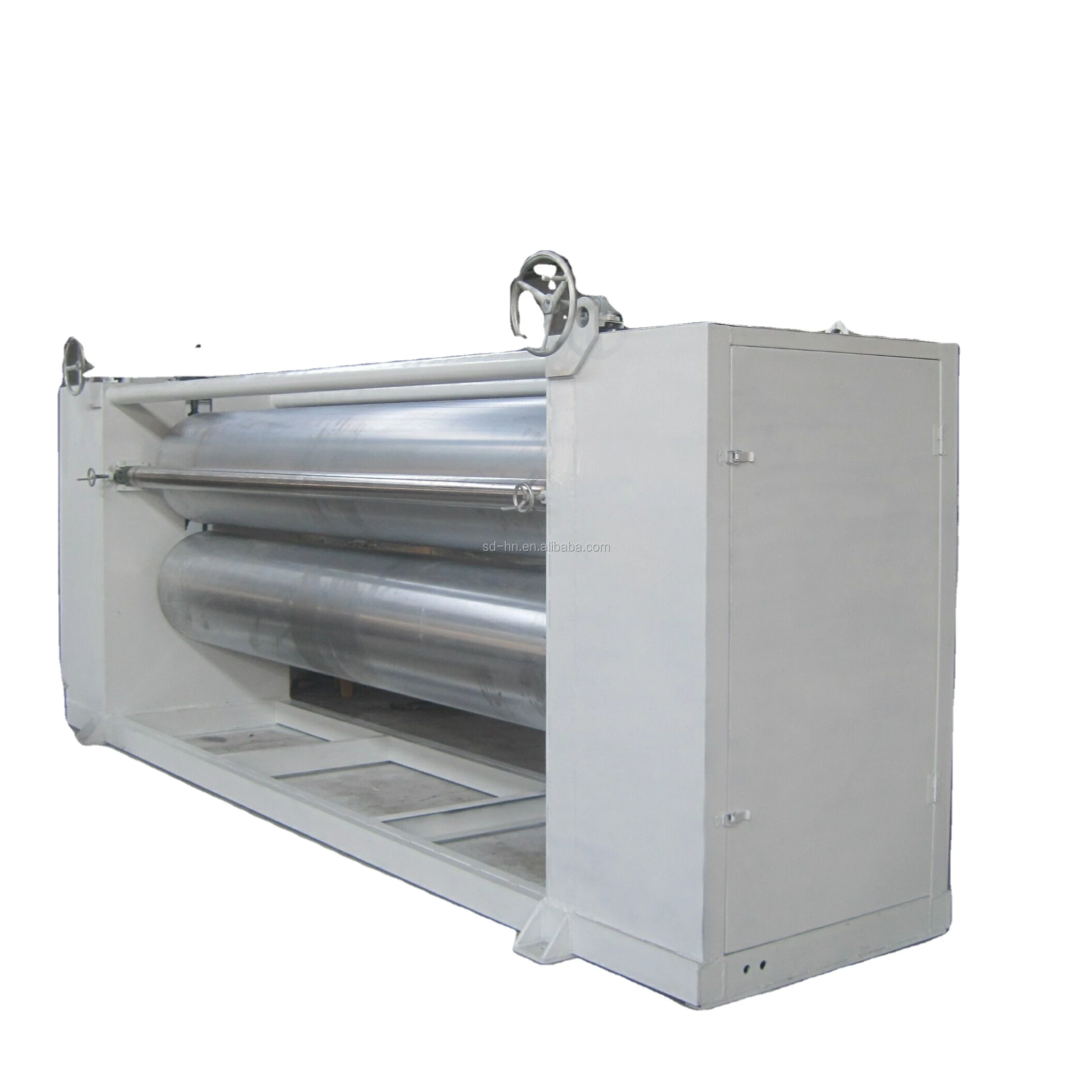 Non-woven felt production line will iron all kinds of fabrics to achieve the desired finish felt ironing  machine