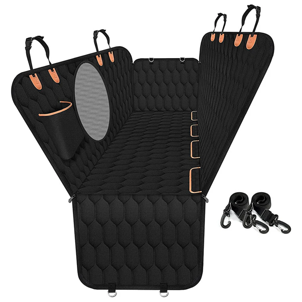 Hot Nonslip Durable Soft luxury waterproof dog hammock car seat cover for back seat