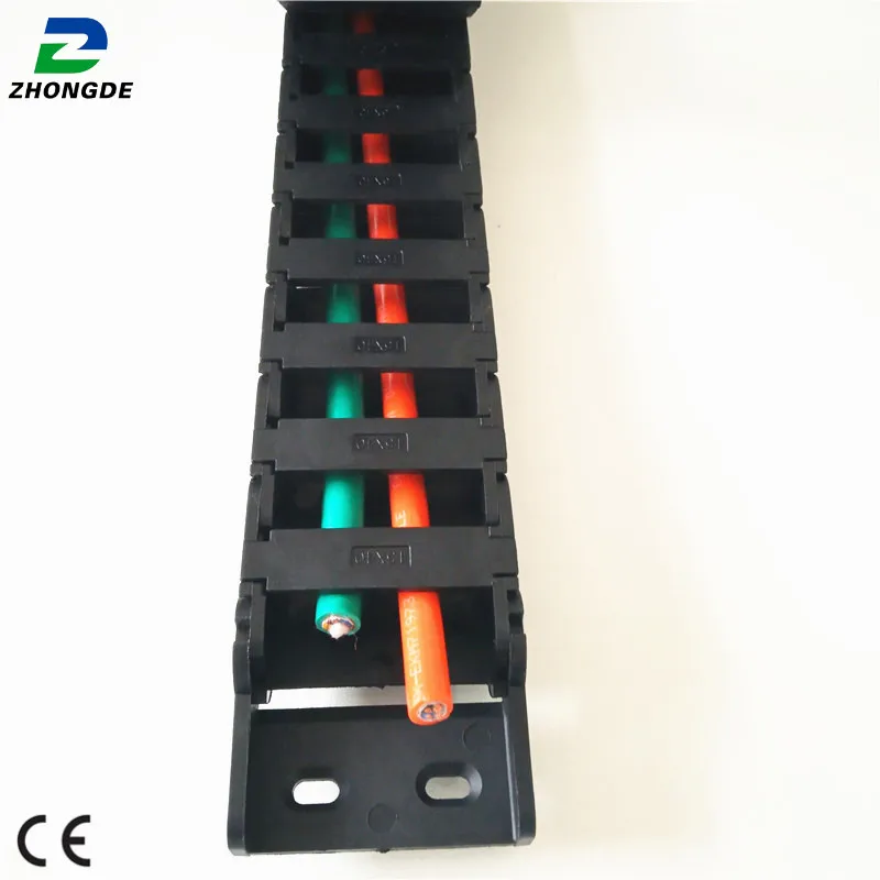 Высокое качество 15*40 нейлоновый кабель перетащить цепь кабель Перевозчик