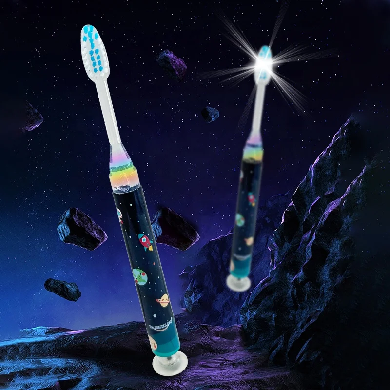 Мезурная Мигающая зубная щетка с детскими зубными щетками таймером светодиодная подсветка OEM сервис нейлоновая ручная для детей