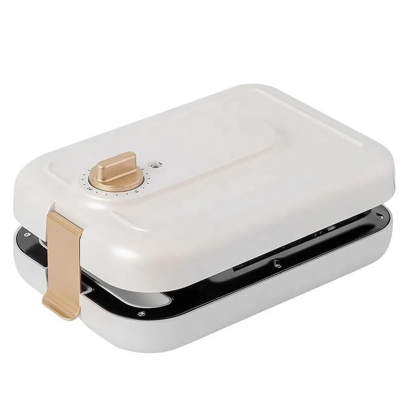  Factory Wholesale And Retail 3 in1 Detachable Multi-function Non-stick Timing Electric Panini Sandwich waffle