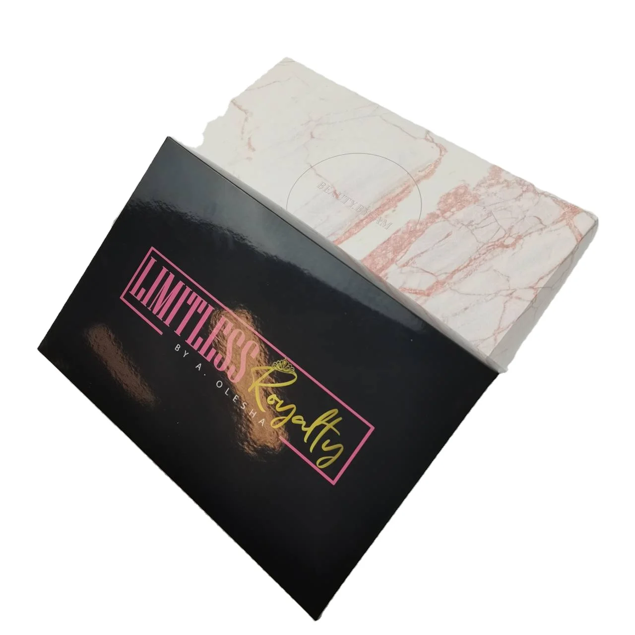 Custom hair extension wig paper boxes, Personalized recycled craft jewelry paper gift box, luxury lash carton box with your logo