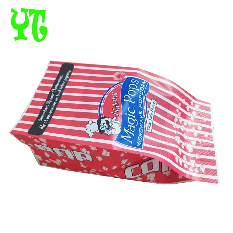 Professional New Creative Snack Cheese 1Kg Stand Up Zipper Packing Cheese Pen Pencil Cases Microwave Popcorn Paper Bag