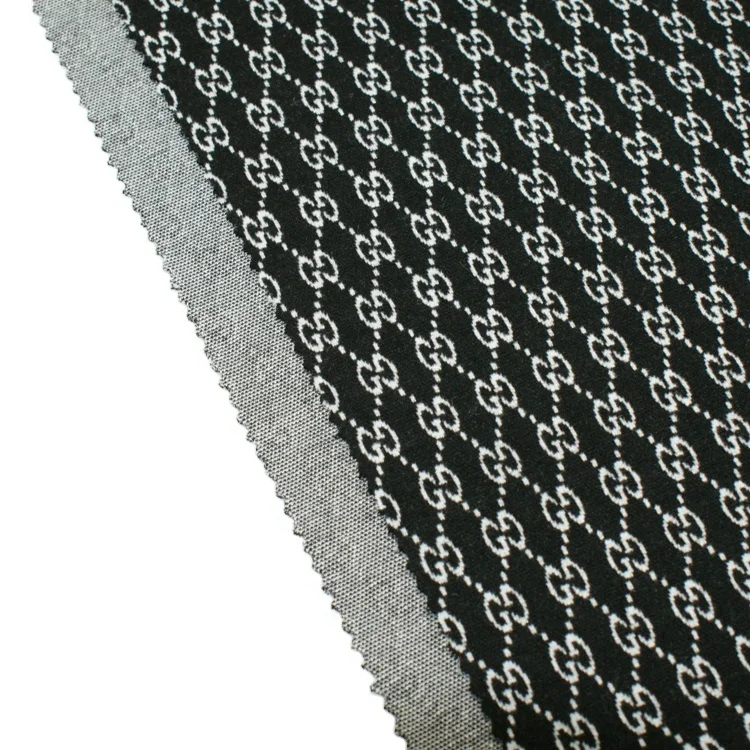 hot sale hhkn20527 TR knit jacquard fabric for ladies dress and coat and pants