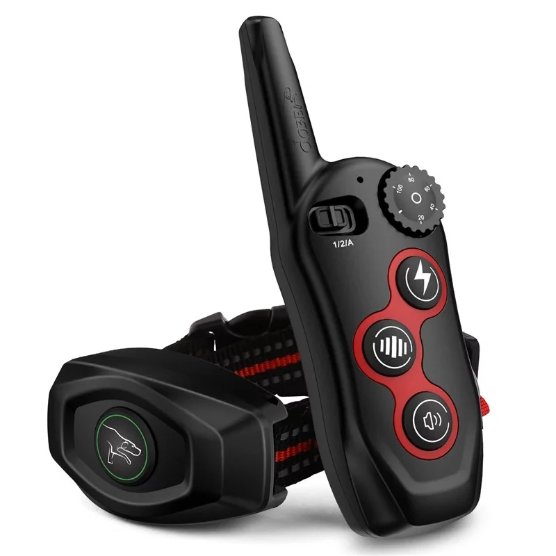 Dog Training Collar - Anti-Bark Collar w/3 Training Modes, Beep, Vibration, Shock Rechargeable Barking Remote Control