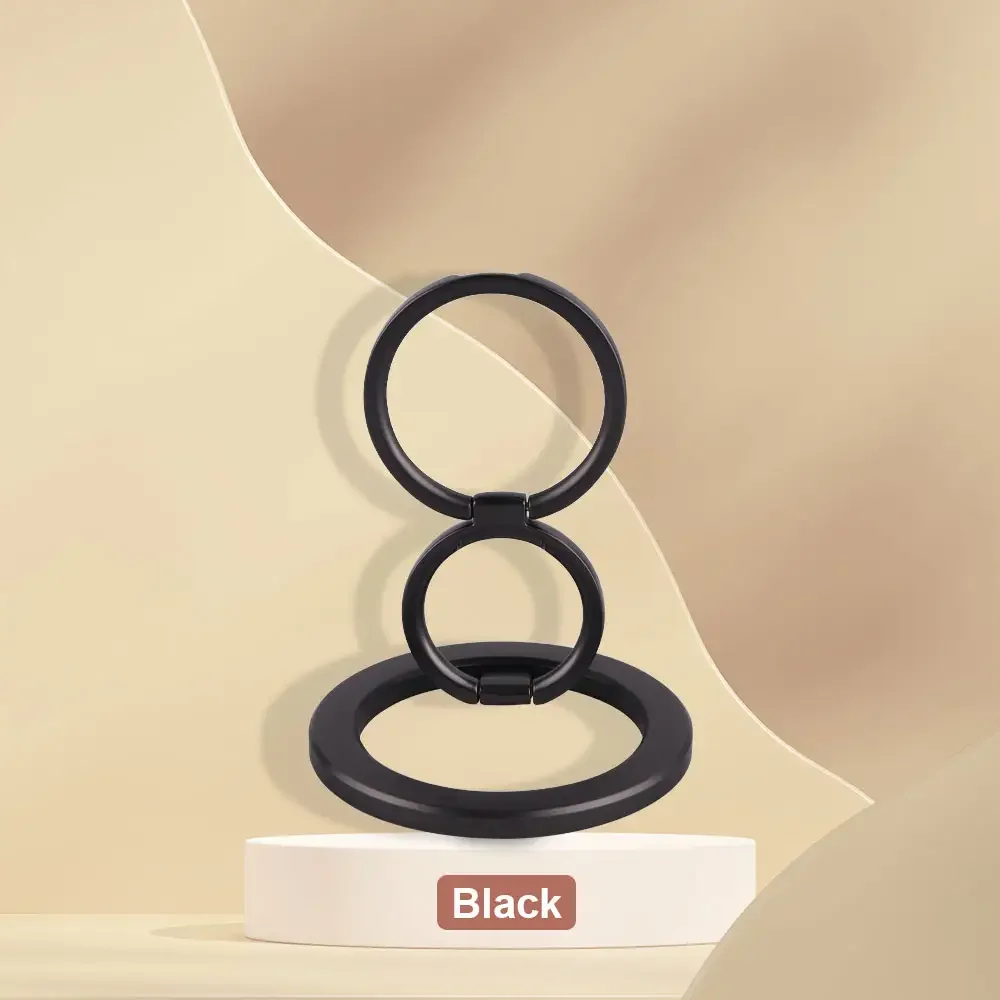 Magnetic Phone Ring Holder  Desktop Metal  Adjustable Stand Way Holder For iPhone Finger Holder Cell phone Kickstand