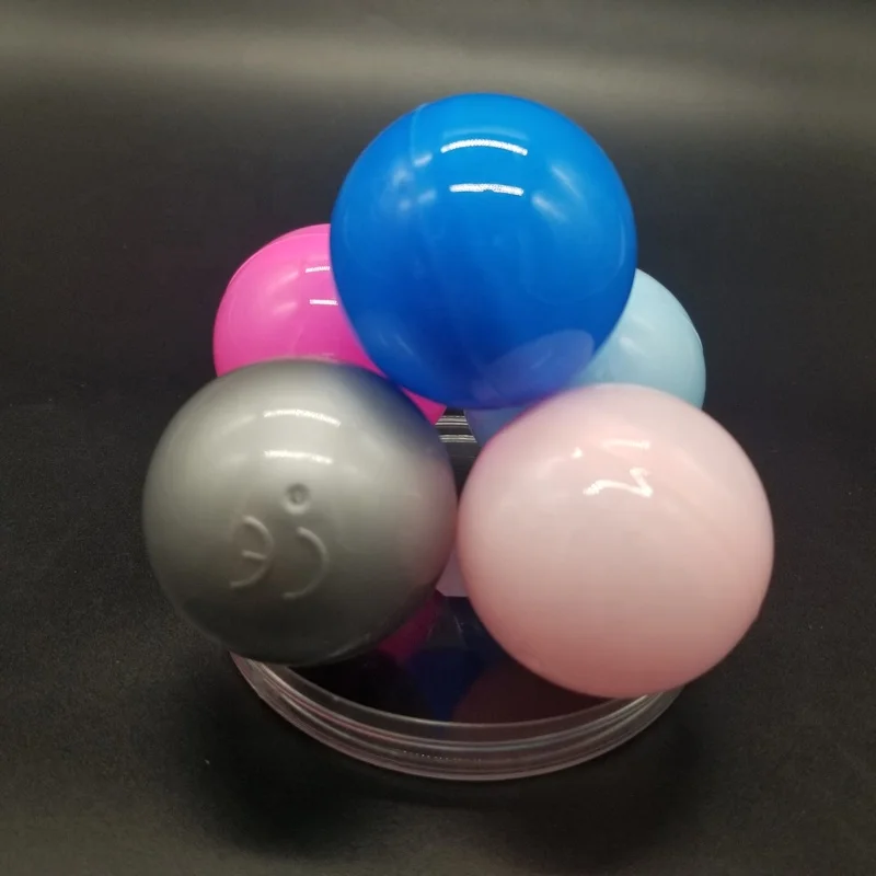Оптовая продажа низкая цена пустые капсульные игрушки Gachapon 2 дюйма 50 мм круглый пластиковый игрушечный контейнер для торгового