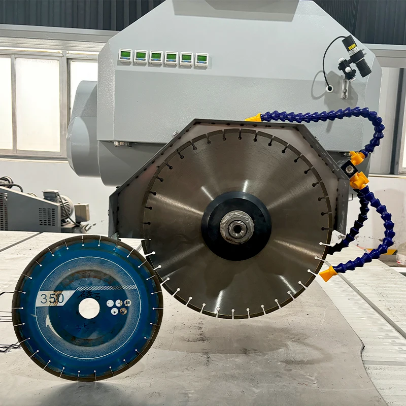 GANGER CNC 5 Plus 1 Axis Automatic Quartz Granite Stone Cnc Bridge Saw Cutting Machines Marble Stone machinery With Camera