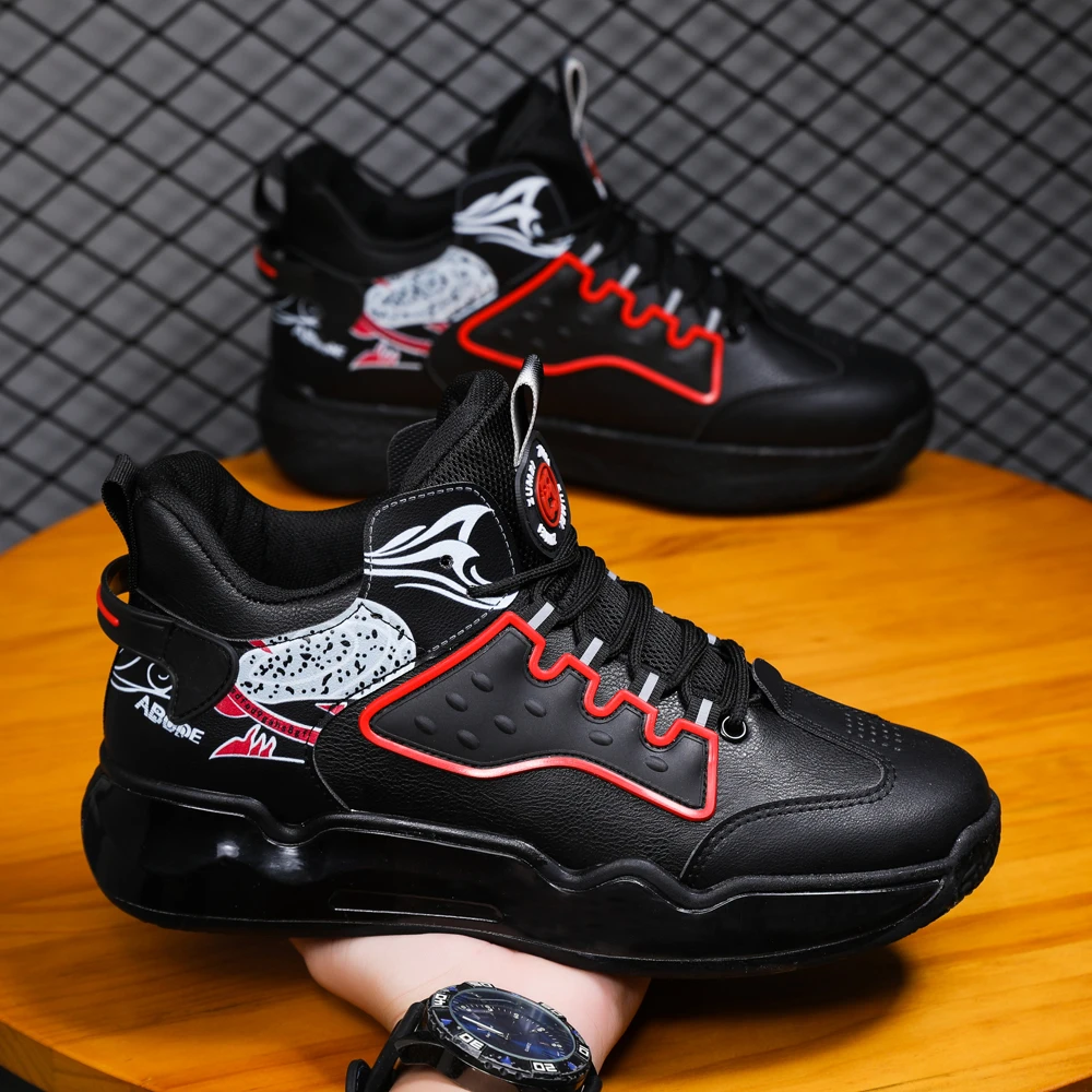 new design durable basketball men casual shoes for outdoor