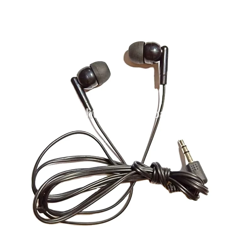 Cheap Price Plastic Airline In-ear Earbud Earphones