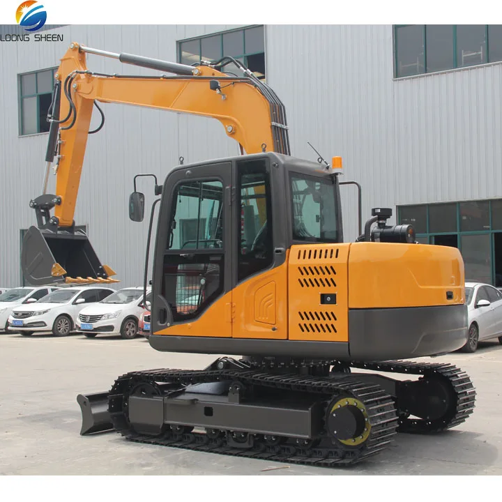 Cheap 3 Ton 3.5 Ton 6 Ton 8 Ton Hydraulic Crawler Bagger Micro Small Mini Digger Excavator Hydraulic Thumb