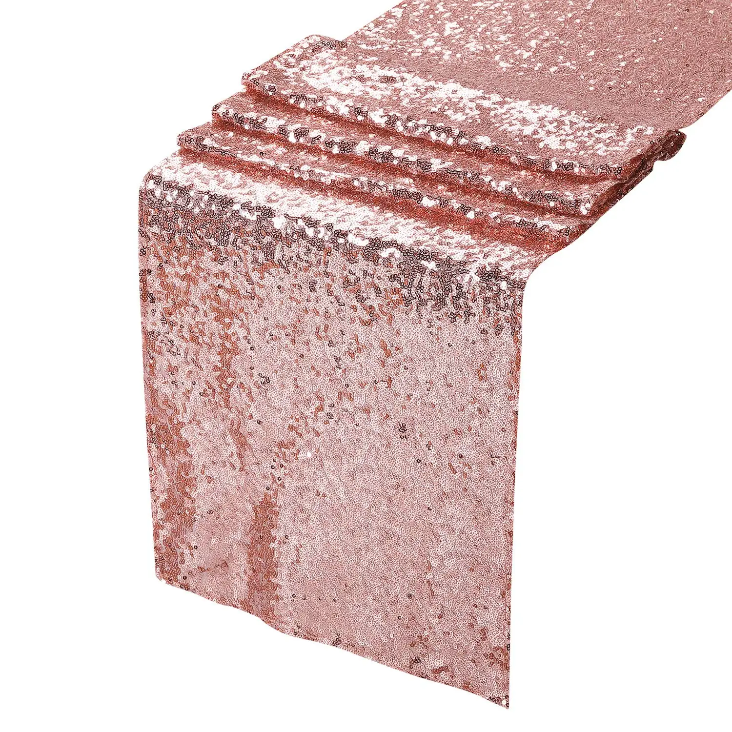 Elegant Modern and Simple Wedding Hotel Special Festival Table Runner Sequin Wedding Decoration