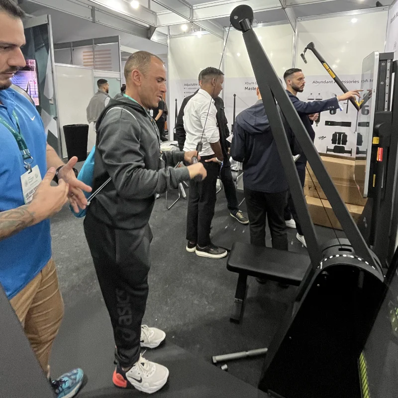 Xburn GYM Master New Arrival innovative electronic counter weight Commercial Fitness Equipment X Series For Gym