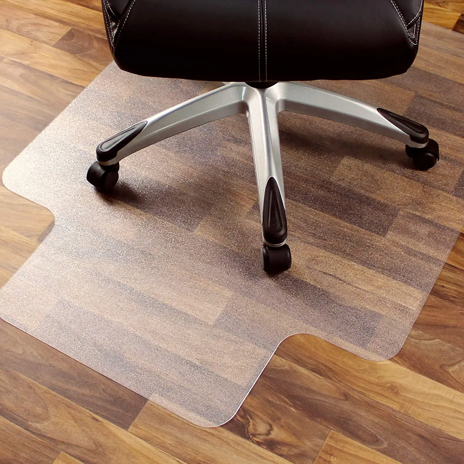 Wholesale Scratch Resistant PVC Office Hard-floor Chair Mats Durable Clear Plastic Chair Mat