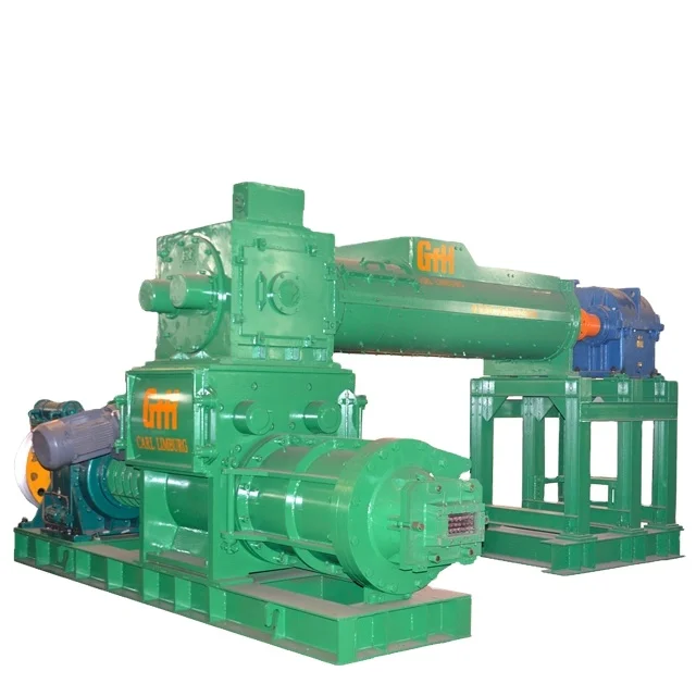High Production Capacity Automatic Fired Clay Brick Vacuum Extruder