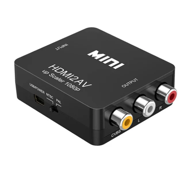 
Factory selling high Quality mini to av switch to video converter HDMI2AV 