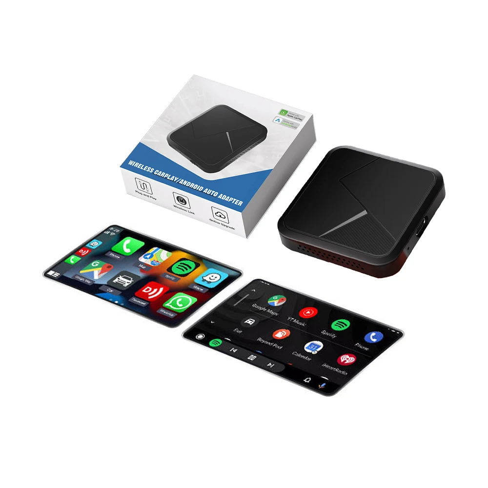 New kowanbox 2.0 Wireless CarPlay & Android Auto Adapter Smart 2 in 1 universal car play auto dongle