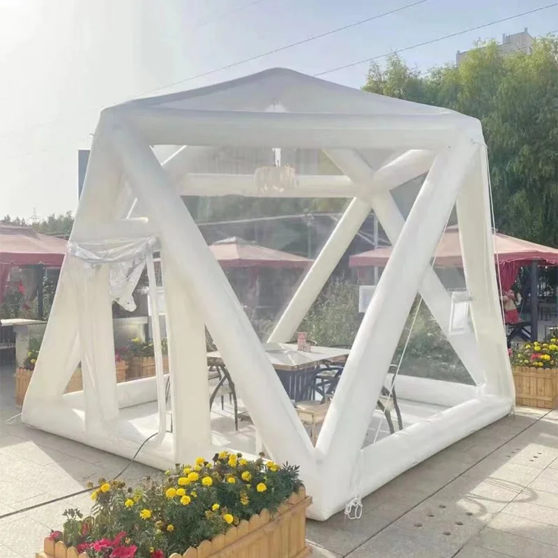 Bubble tent house outdoor clear inflatable bubble camping tent Dome clear NanXiang bubble tent house for camping