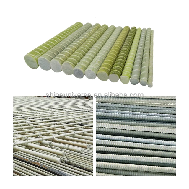 SU Customized High Quality Lightweight Fiber-Reinforced Polymer Rebar for Flat Work