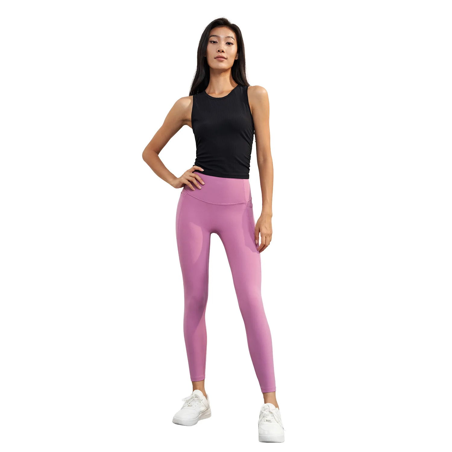 Autumn and winter new nude series thick lulu yoga pants high waist tight exercise lulu yoga leggings No T-line sweatpants