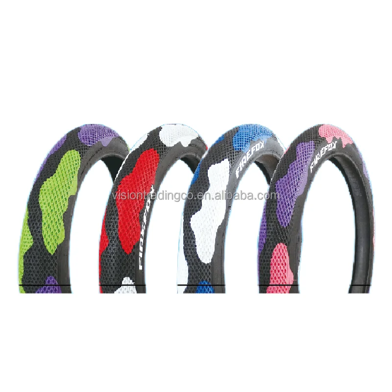 Unique design camouflage bicycle tires for BMX in various sizes