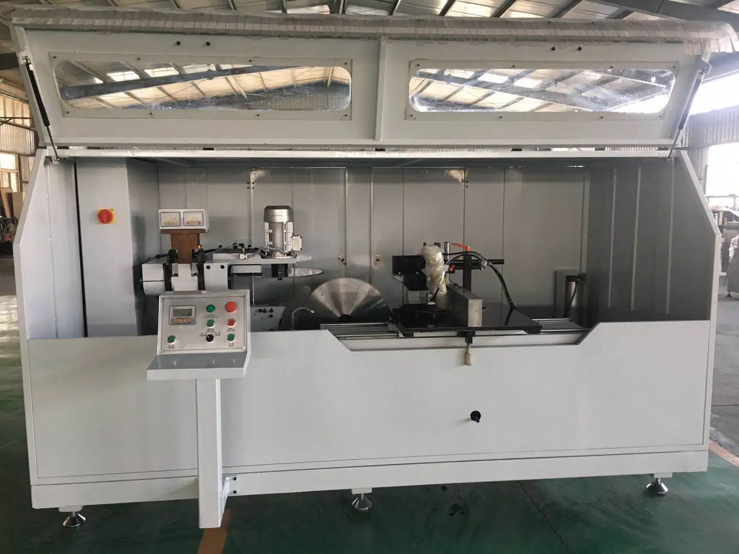 Aluminum Curtain Wall Notching Saw/Curtain Wall Connecting End Cutting Saw