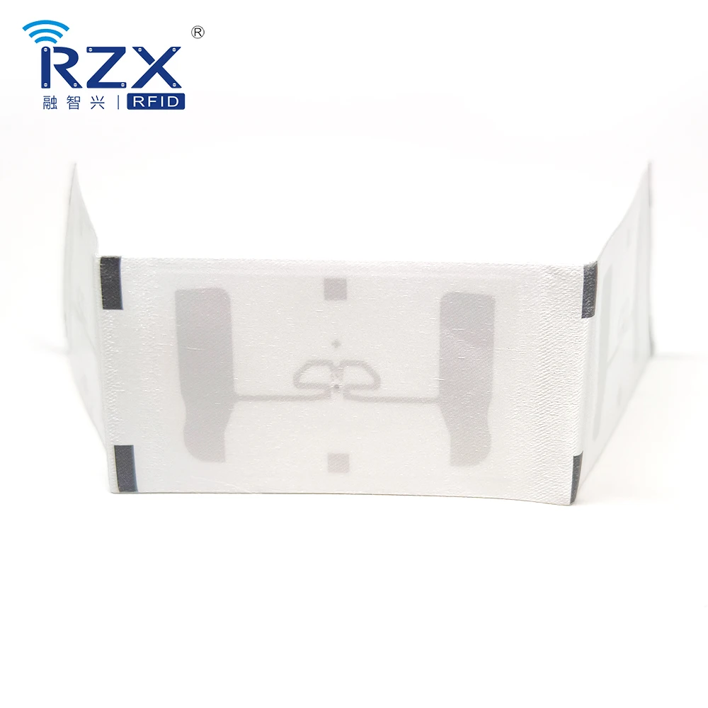 Long Reading 860-960MHz Apparel Management Customized UHF Garment Washable Labels Flexible fabric textile RFID Care Tags label