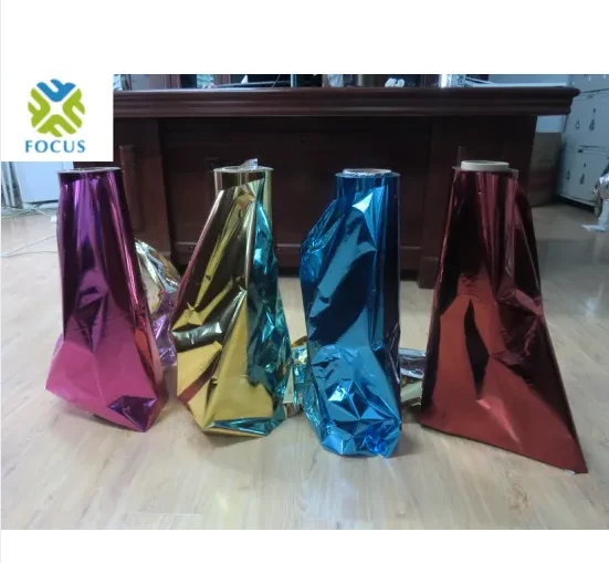 Waterproof Holographic Film Rolls And Transparent Holographic Cold Laminating Film