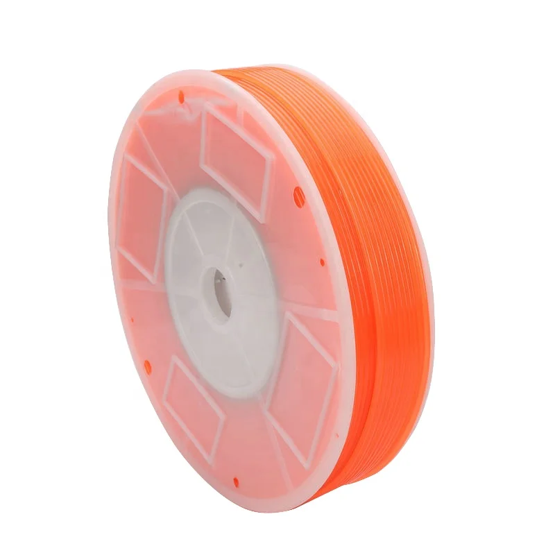 Polyurethane smooth surface orange PU round drive belt