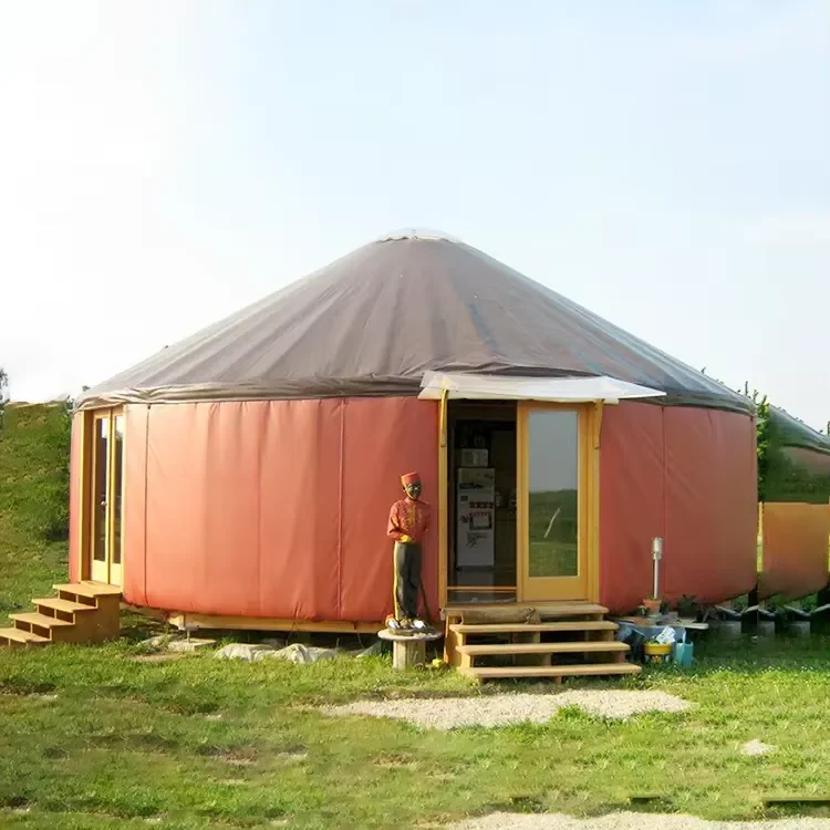 Four Season outdoor camping tent luxury mongolian yurt