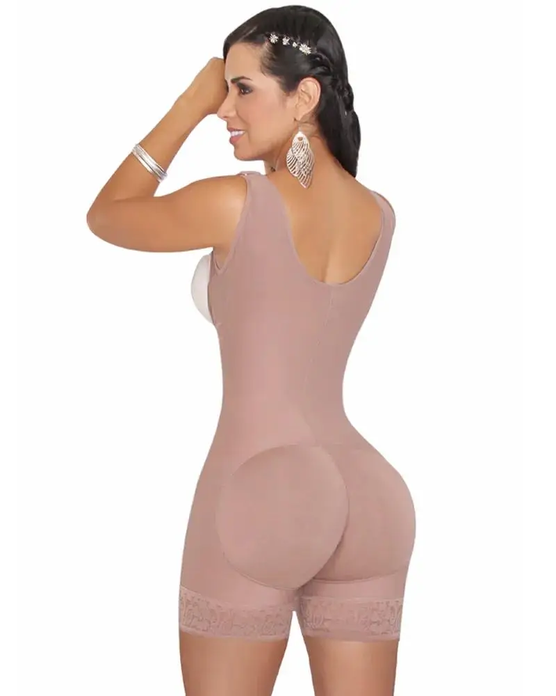 Colombian Girdles Compression Seamless Fajas Girdle Short with High Back New Underwear Women Standard Adults Crocheted Corset