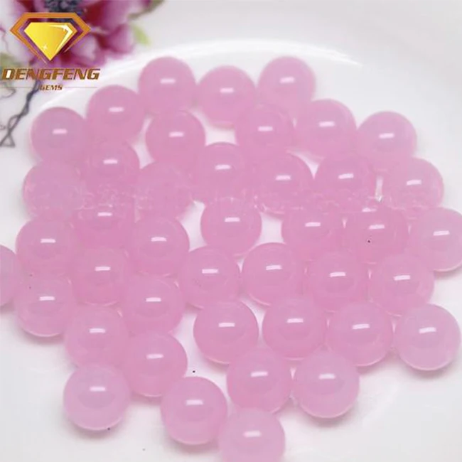 Machine Cut Ball Shape Hydro Round Amethyst Quartz Beads